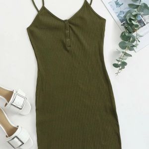 Green Cami Dress